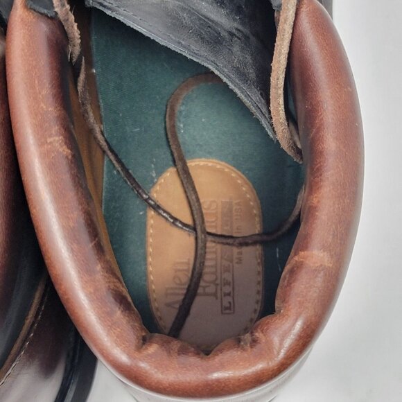 Allen Edmonds 9 D Cascade Boot Chukka Men's‎ Leather Lace Up Vibram Shoes - Picture 6 of 8